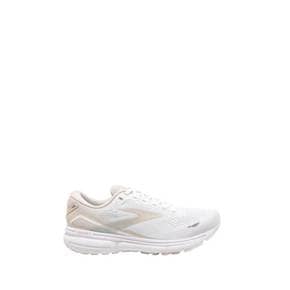 5037793 BROOKS Womens Ghost 15 Running Shoes In White/crystal Grey/glass