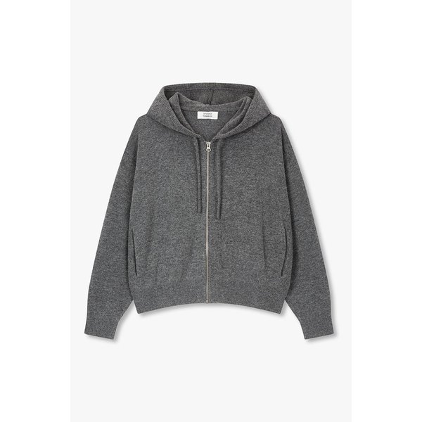 [리오더] 에센셜 로고 후디 집업 가디건 9105451102181