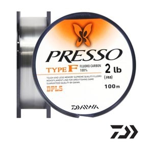 다이와 프레소 타입 F 100m /PRESSO/2lb 0.5