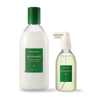  아로마티카 루트인핸서100ml +헤어씨크닝 컨디셔너400ml