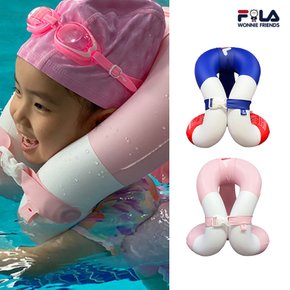 [가격인하][FILA]휠라 워니 프렌즈 넥 자켓 튜브 구명조끼 50kg