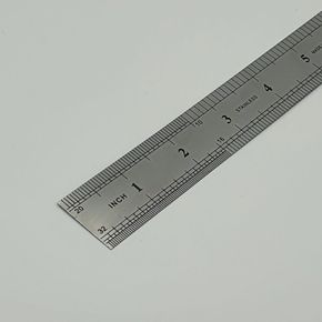 철자 스틸자 20cm