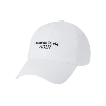 아크메드라비 BASIC SMALL LOGO BALL CAP WHITE 베이직스몰로고 볼캡 ACLBSM-WHT