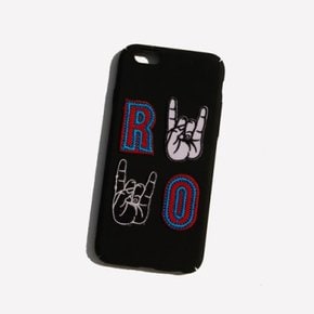 Peace! Rush Off Phonecase 피쓰! 러쉬오프 블랙 케이스