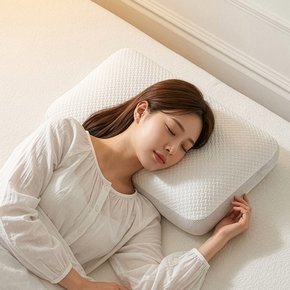 순한잠 양면 메모리폼 경추 베개 - 프리미엄 DF646362