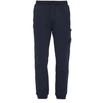 스톤아일랜드 64551 Cotton Fleece Cargo Sweatpants 101564551 A0020 가먼트다잉 배지 카고 조