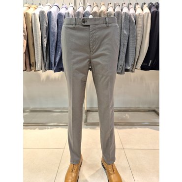 바쏘 25S/S 라이트 카키 히든밴드 스판 남성면바지 [BZS2PS23KH]