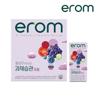  이롬 황성주 박사의 과채습관 퍼플 190ml x 16팩