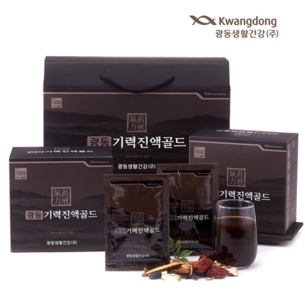 광동 기력진액골드 1박스 (50ml x 30포)