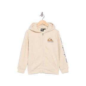 키즈 Quiksilver 키즈 페이드 집업 후디 후드티 - Fog 9377949