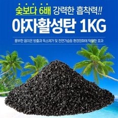 야자활성탄1kg 베이크아웃 새집증후군 야자숯 습기제거