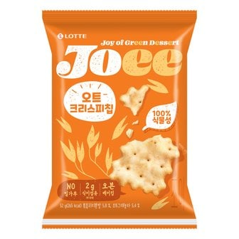 롯데웰푸드 신상 롯데 JOEE 오트 크리스피칩 52g