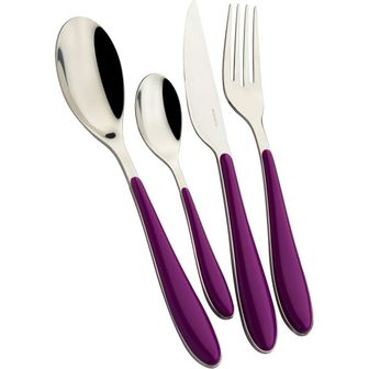  독일 부가티 커트러리세트 1855764 BUGATTI Gioia 24Piece Cutlery Set Iris