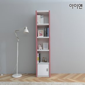 에리카 틈새 5단 400 도어형 책장 SJ