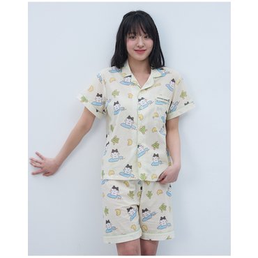원더플레이스 [꼬모니노즈] 남녀공용 [CN]SOOBOOKZ 탱고 PAJAMA SET