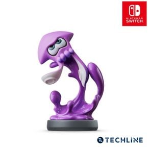 스플래툰 시리즈 아미보 amiibo 오징어(네온퍼플)