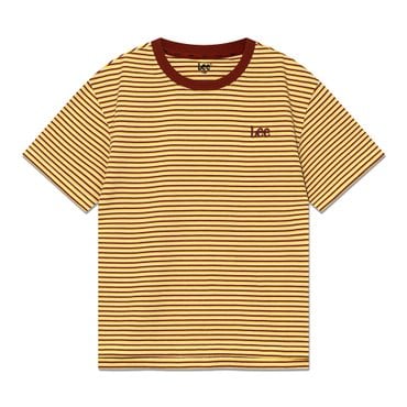Lee Kids 트렌드 스트라이프 티셔츠 옐로우 LK2502ST11YL