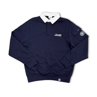 Jeep [여주점] 지프 루즈핏 카라넥 맨투맨 JO1TSU811