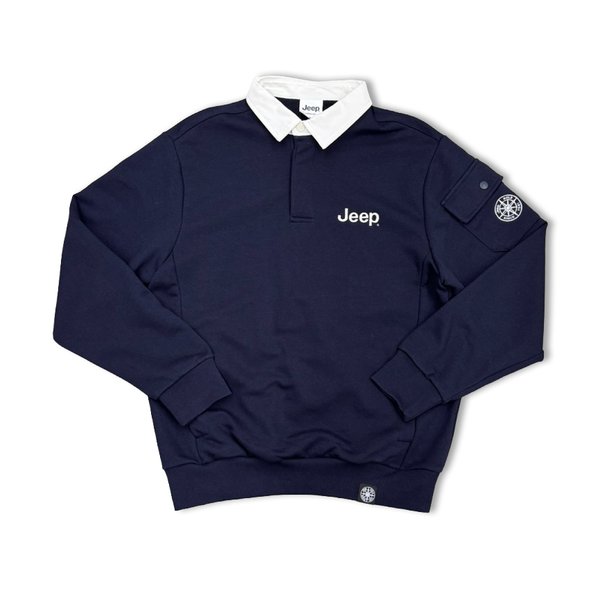 [여주점] 지프 루즈핏 카라넥 맨투맨 JO1TSU811