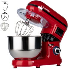 KALELAISU 5.5L stand mixer 스탠드 믹서 대용량 99분 타이머 기능 3종류 어태치먼트 부착 7단계