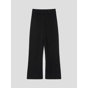 [Spirit] Wool Ribbed Long Knit Pants  Black (WE395UC375)