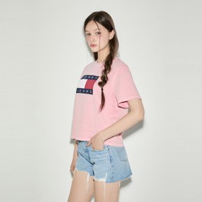 T32E6TTO13TWT1THA 박시 플래그 티셔츠