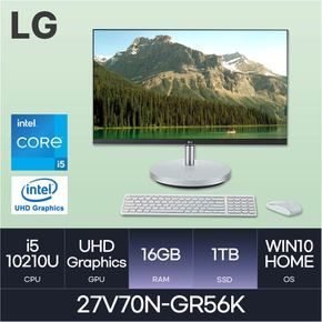 LG전자 27V70N-GR56K (WIN10 HOME/SSD 1TB/RAM 16GB) HMC