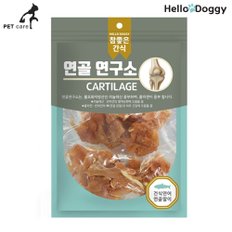 헬로도기 참좋은 간식 연골연구소 100g 건식 연어 연골말이