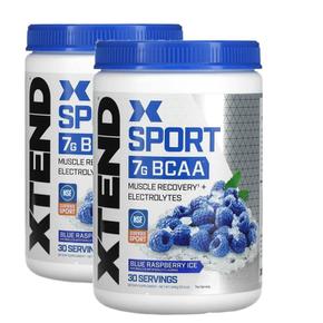 [해외직구] Xtend 엑스텐드 스포츠 7G BCAA 블루 라즈베리 아이스 345g 2팩