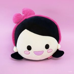 캐리 리본 얼굴쿠션 {센스만점 크리스마스 선물}
