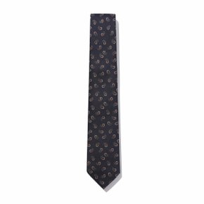 navy small paisley pattern tie_CAAIX23107NYX