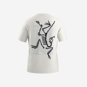  아크테릭스 아크멀티 버드 로고 SS 티셔츠 화이트 라이트 Arc`teryx Arc`Multi Bird Logo SS T-S