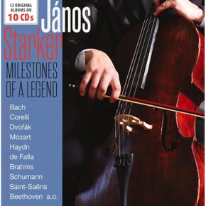 [CD]야노스 스타커 - 오리지널 앨범 컬렉션 [10Cd] / Janos Starker - Milestones Of A Legend [10Cd]