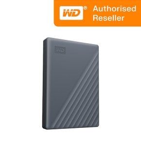 웨스턴디지탈 공식판매점 WD New My Passport USB-C 2TB 외장하드 그레이