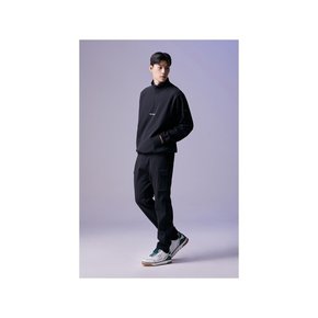 (남성) Brushed Back Cargo Half Jogger Pants G4PAW26502BKX