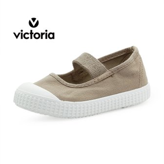 VICTORIA [본사공식] 빅토리아슈즈 키즈 베일라리나 일라스티코 로나 틴타다 아동운동화 (136626-BEIGE)