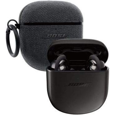  영국 보스 헤드폰 Bose QuietComfort Earbuds II Bundle with Fabric Storage Case Cover Wirele