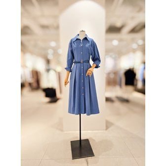 아이잗컬렉션 [파주점] [더아이잗컬렉션]볼륨 슬리브 플레어 셔츠 원피스 CR4A0OP391