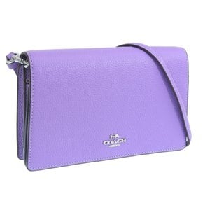 3037 ANNA FOLDOVER CROSSBODY (IRIS   [코치] 가방 여성 숄더백 비스듬히 가는 아울렛 숄더