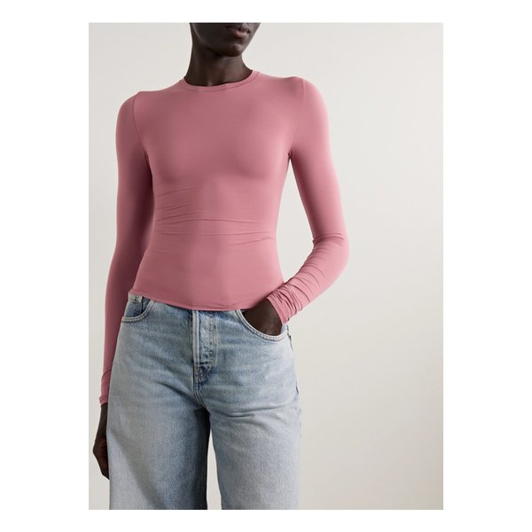 스킴스 피츠 에브리바디 롱 슬리브 티셔츠 비트 푸시아 46376663162921436