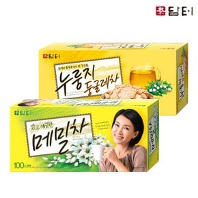 담터 메밀차 100T +누룽지 둥굴레차 100T (200T)