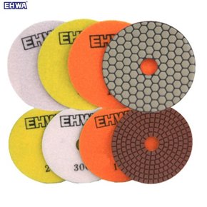100mm 세라믹패드 습식/건식 폴리싱패드