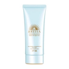 아네사 (ANESSA) 아네사 35-49 SPF 모이스처 UV 마일드 젤 N 선스크린 무상처