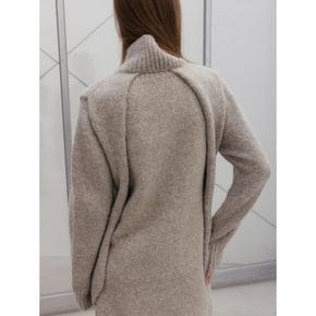 [셀럽 착용] [kotelo] Mohair Knit Vest  Grey (WE3X5UT783)