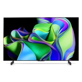 [공식인증점] LG 올레드 evo TV 스탠드형 OLED42C3CNA (105cm)