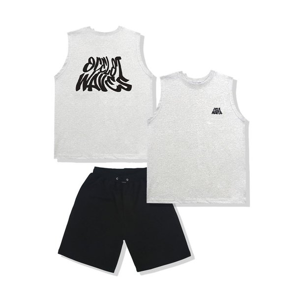 세트 웨이브나시 + 무지 팬츠 셋업