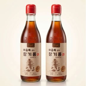 마음쏙 골드 참기름 350ml 2병