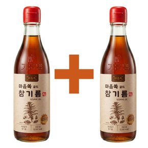 마음쏙 골드 참기름 350ml 2병