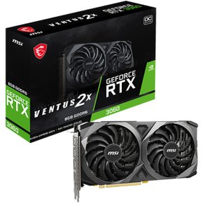 MSI 지포스 RTX 3060 벤투스 2X OC D6 8GB 그래픽카드