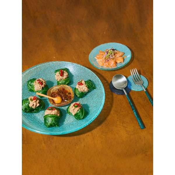 체키 파스타볼+에그플레이트+수저받침 GIFT SET 8 COLOR